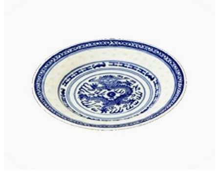 Piattino in porcellana cinese - diametro 15 cm